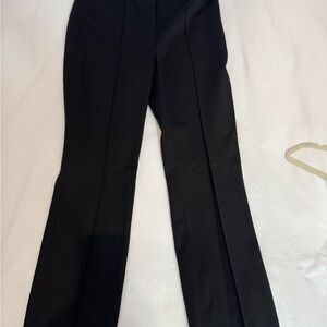 Veronica Beard Black Trousers, Houndstooth, Size 2.